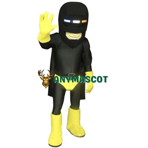 Super Hero Police Mascot Costume