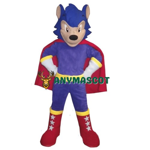Cartoon Hedgehog Mascot Costume