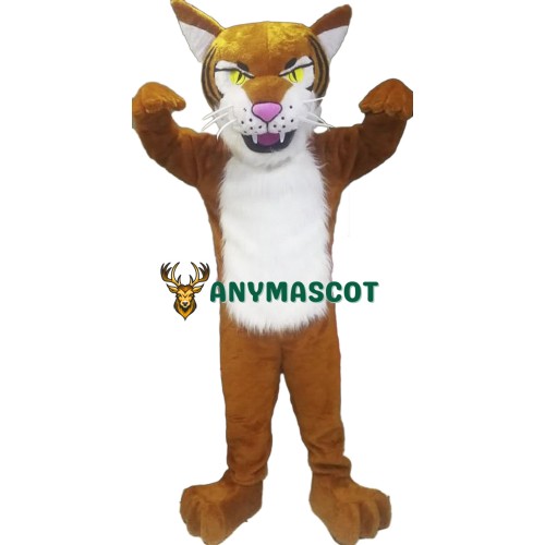 Fierce Lightweight Tiger Mascot Costume 