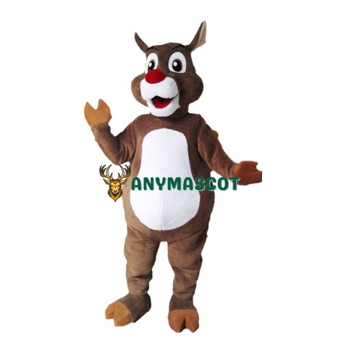 Christmas Reindeer Mascot Costume