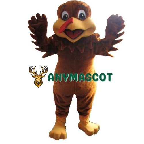 Turkey Mascot Costume Adult Animal Costume