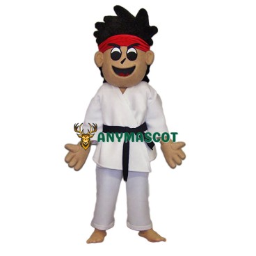 karate Kid Mascot Costume