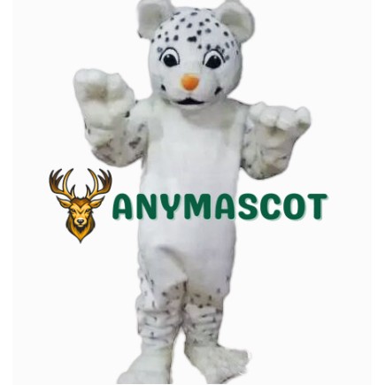 Snow Leopard Mascot Costume