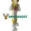 Yellow Husky Mascot Costume