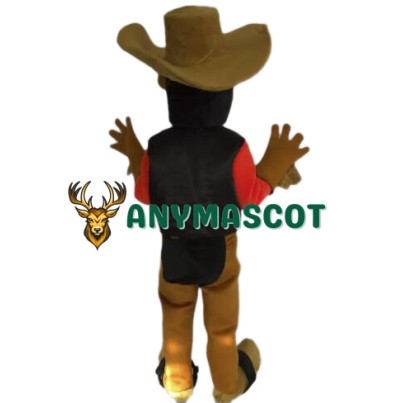 Lovely Cowboy Mascot Costume