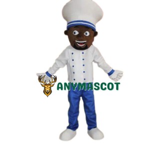 Chocolate Chef Uncle Mascot Costume