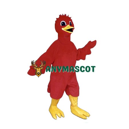 Scarlet Bird Mascot Costume