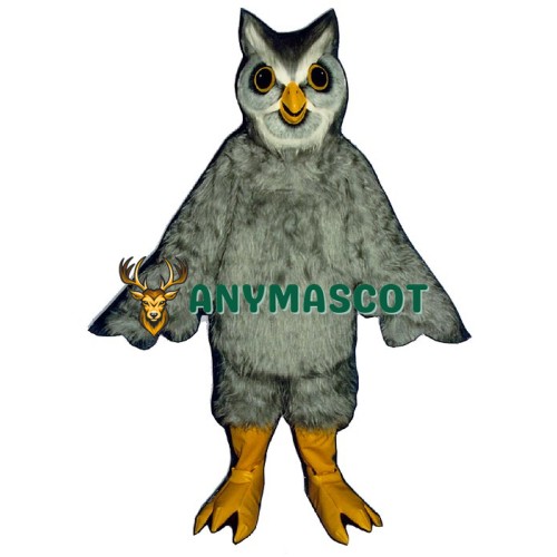 High Quality Grey Owl Mascot Costume