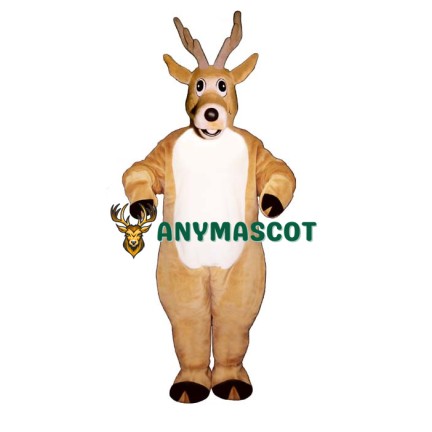 Jolly Reindeer Mascot Costume
