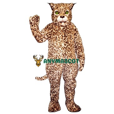 Spotted Lynx Leopard Mascot Costume