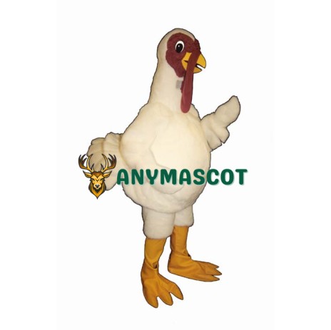 Fat Turkey Mascot Costume