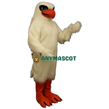 White Hawk Mascot Costume