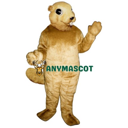 Squirrel with Teeth Mascot Costume