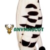 White Zebra Mascot Costume