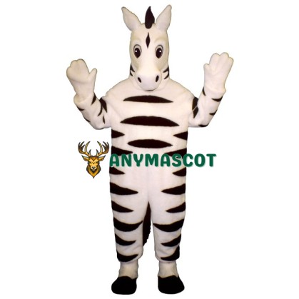 Baby Zebra Mascot Costume