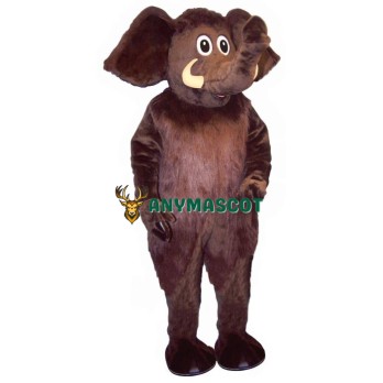 Monty Mammoth Mascot Costume
