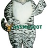 White Tiger Mascot Costume