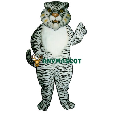 White Tiger Mascot Costume