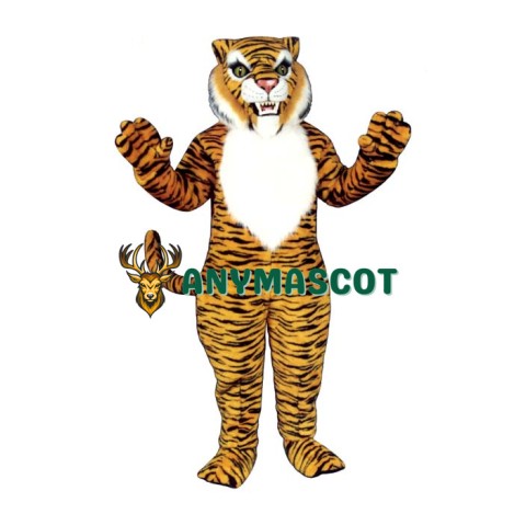 Cute Tiger Mascot Costume