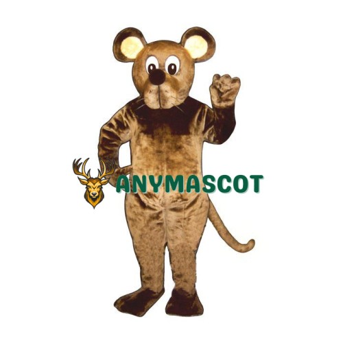 Brown Mouse Mascot Costume