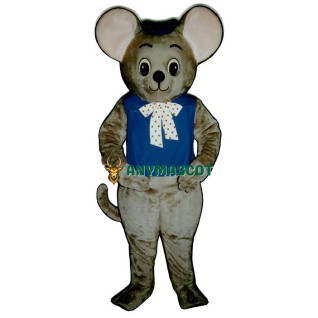 Maxi Mouse With Vest And Hat Mascot Costume