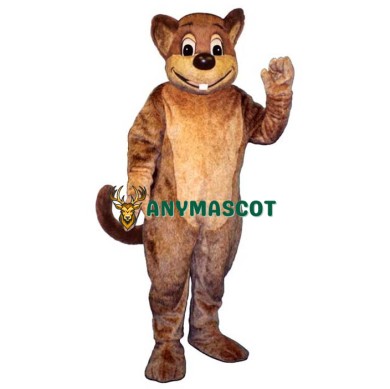Morley Muskrat Mascot Costume