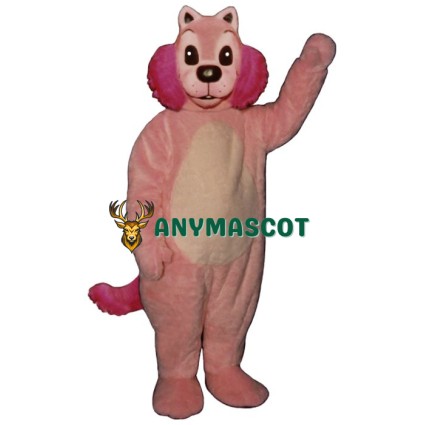 Pink Mink Mascot Costume