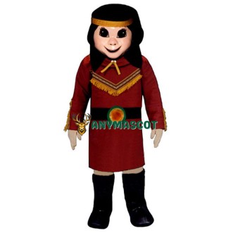 Indian Princess Mascot Costume