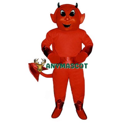 Cute Red Devil Mascot Costume