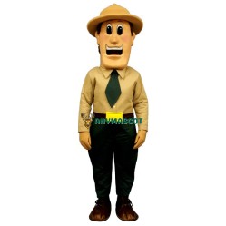 Warden Walt Mascot Costume