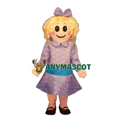 Satin Doll Mascot Costume