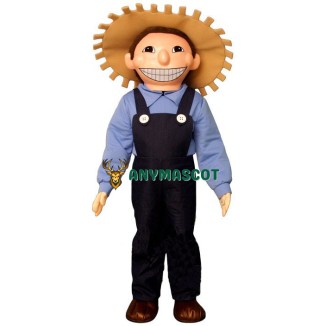 Farm Boy Mascot Costume
