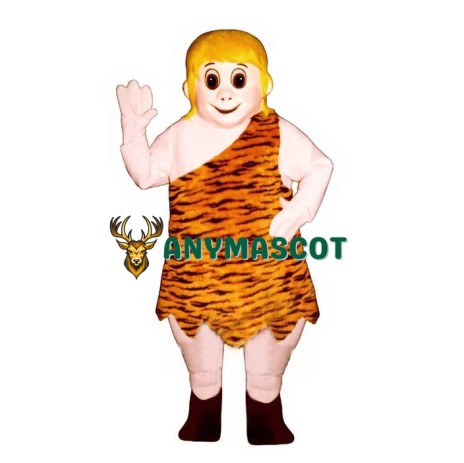 Cave Boy Mascot Costume