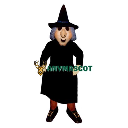 Black Witch Mascot Costume