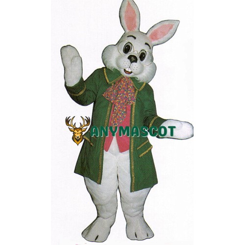 Wendell Rabbit-Green Mascot Costume