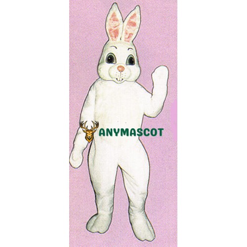 White Bunny Mascot Costume
