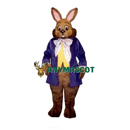 Mr. Brown Bunny Mascot Costume