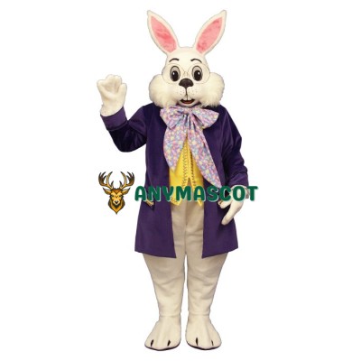 Wendell Rabbit-Purple Mascot Costume
