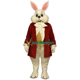 Wendell Rabbit-Red Mascot Costume