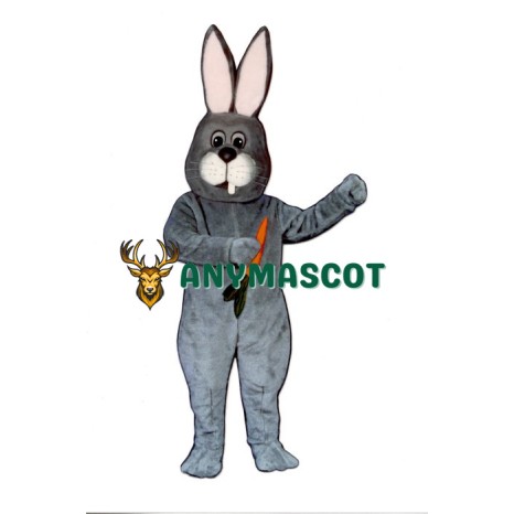 Toothless Rabbit Mascot Costume