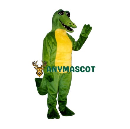 Friendly Gator Mascot Costume