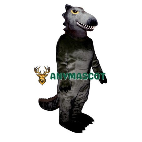 Black Dino Mascot Costume