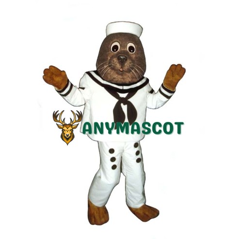 Sailing Otter Mascot Costume