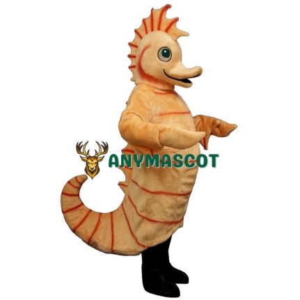 Cartoon Seahorse Mascot Costume