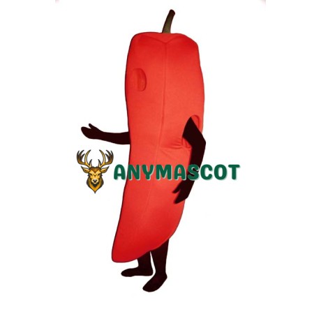 Chili Pepper Mascot Costume