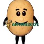 Baked Potato Mascot Costume