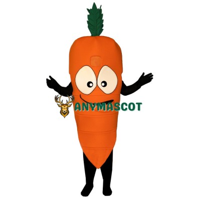 Bug Eyed Carrot Mascot Costume