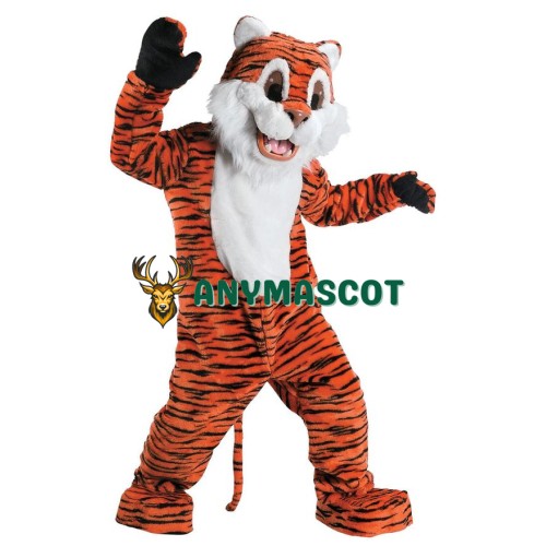 Tiger Plush Mascot Costume