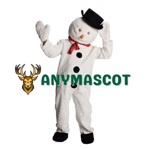 Snowman Plush Mascot Costume