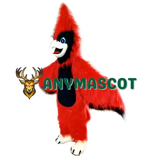 New Big Red Cardinal Mascot Costume